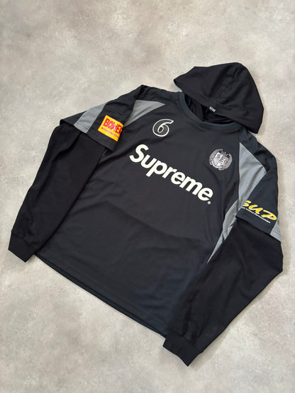 Supreme Hooded Soccer Jersey (Str. M)