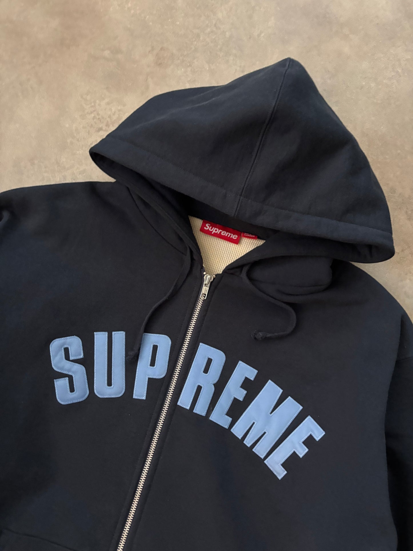 Supreme Arc Thermal Lined Zip Up Hoodie (Str. L)