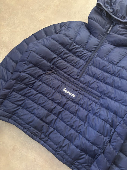 Supreme Micro Down Half Zip Hooded Pullover (Str. L)