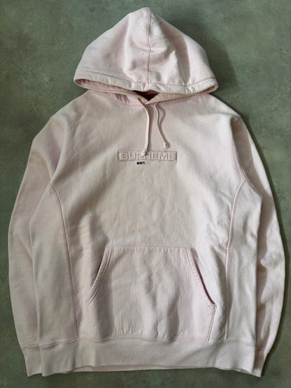 Supreme Embossed Logo Hoodie (Str. L)