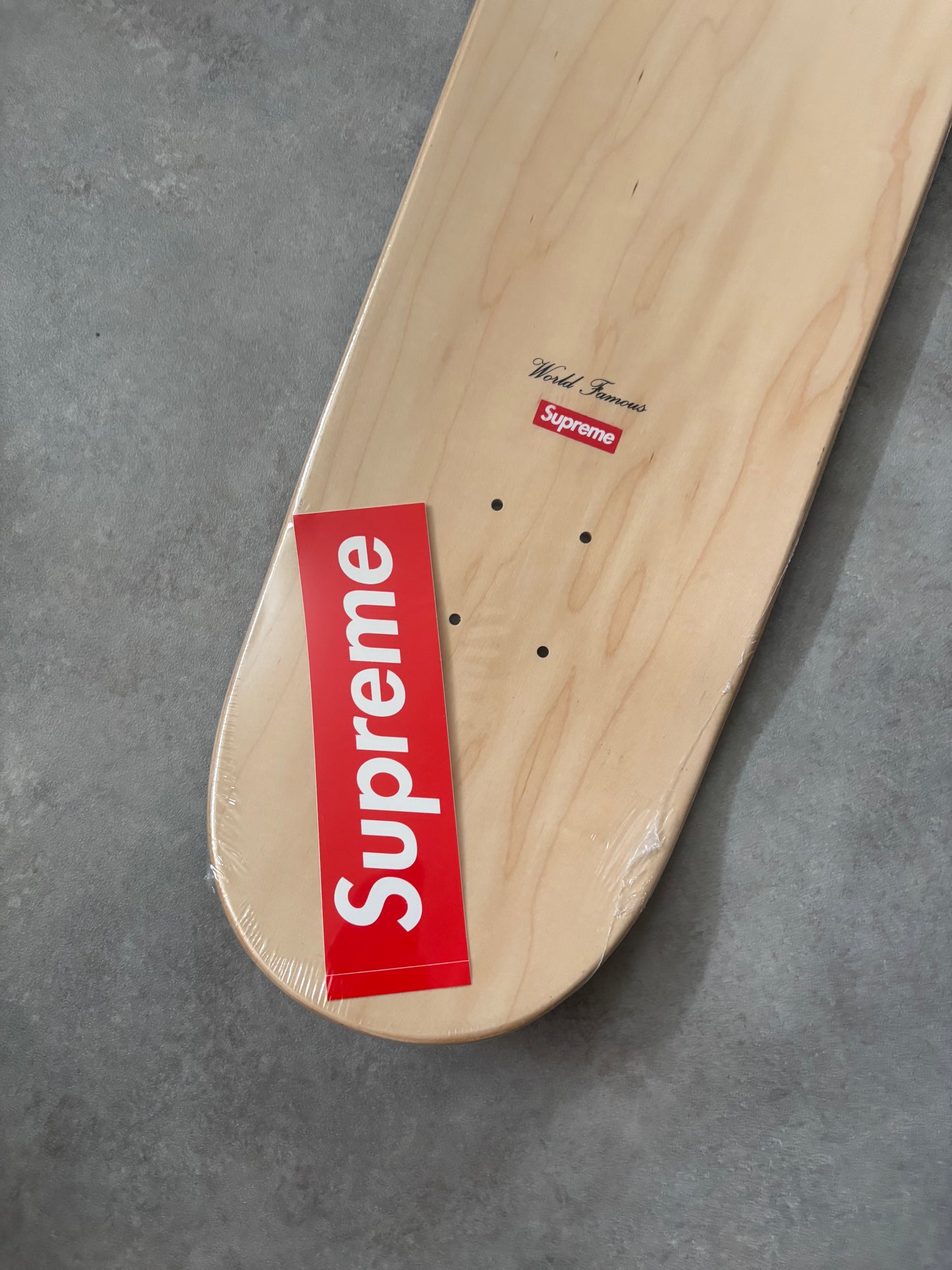 Supreme Arabic Logo Skateboard Deck