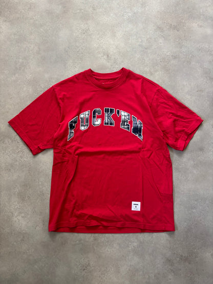 Supreme Fuck Em Plaid S/S Top (Str. S)