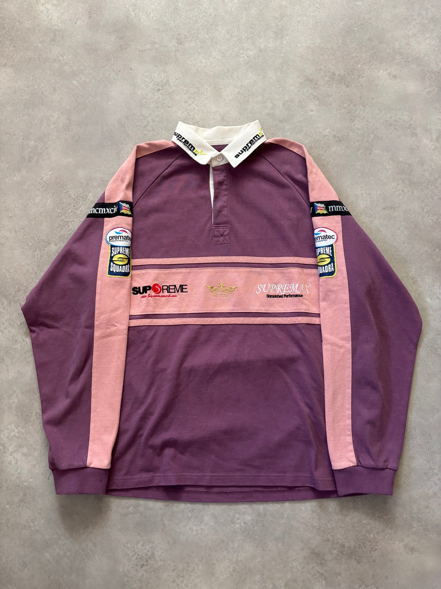 Supreme Chest Stripe Rugby (Str. L)