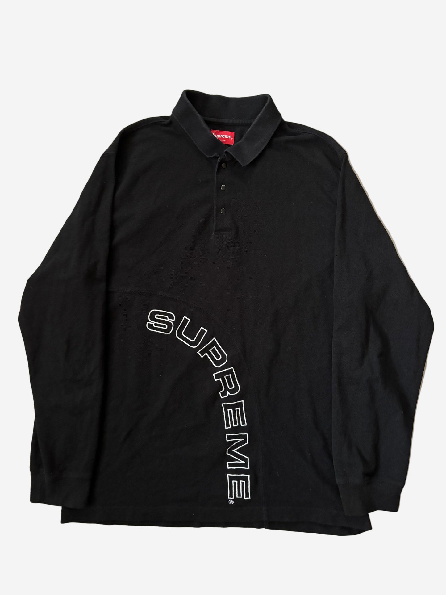 Supreme Corner Arc L/S Polo (Str. L)