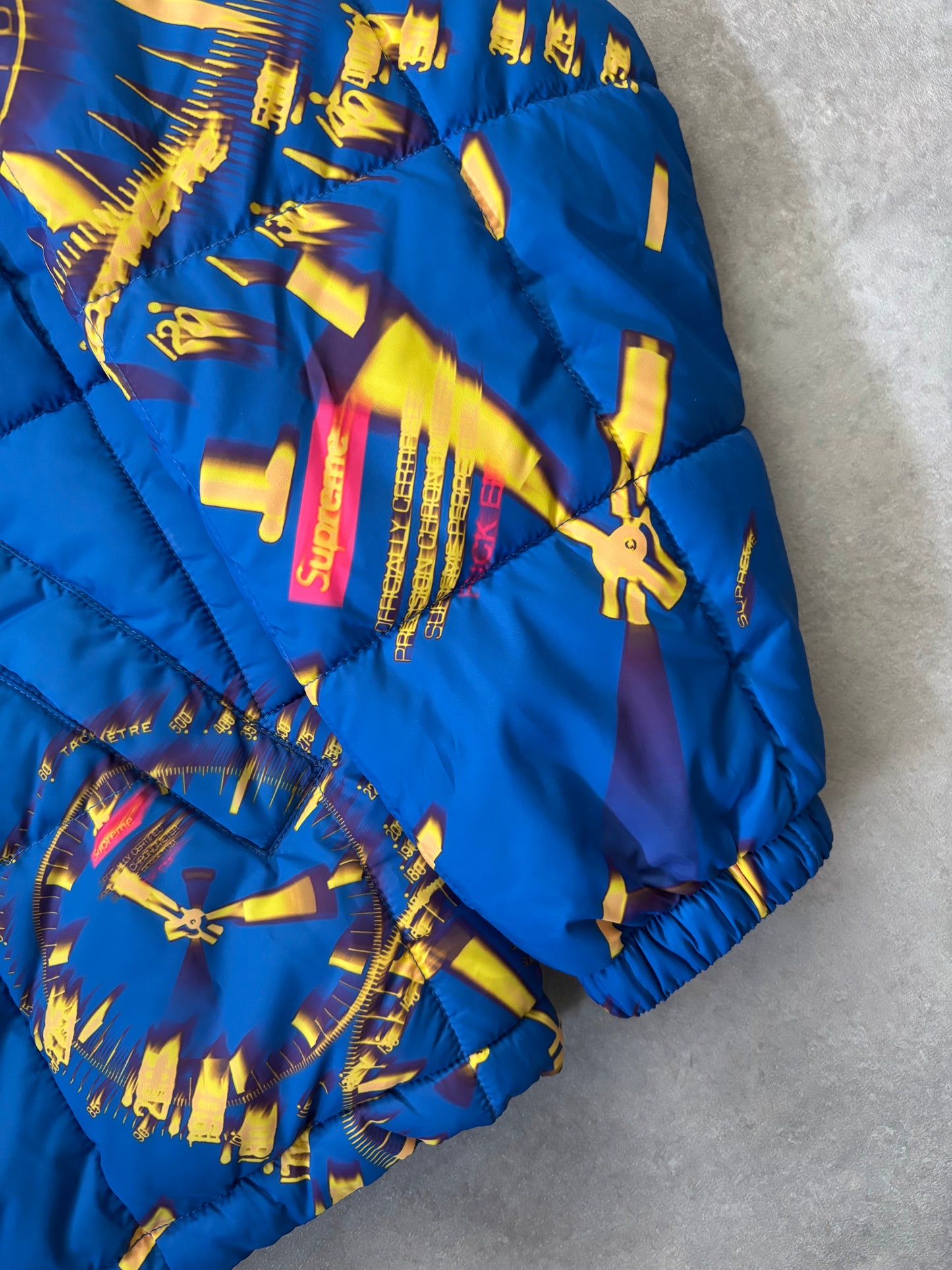 Supreme Watches Reversible Puffy Jacket (Str. S)