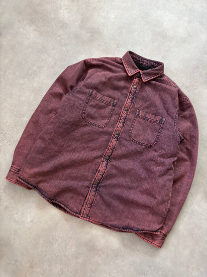 Supreme Shearling Lined Denim Work Shirt (Str. M)