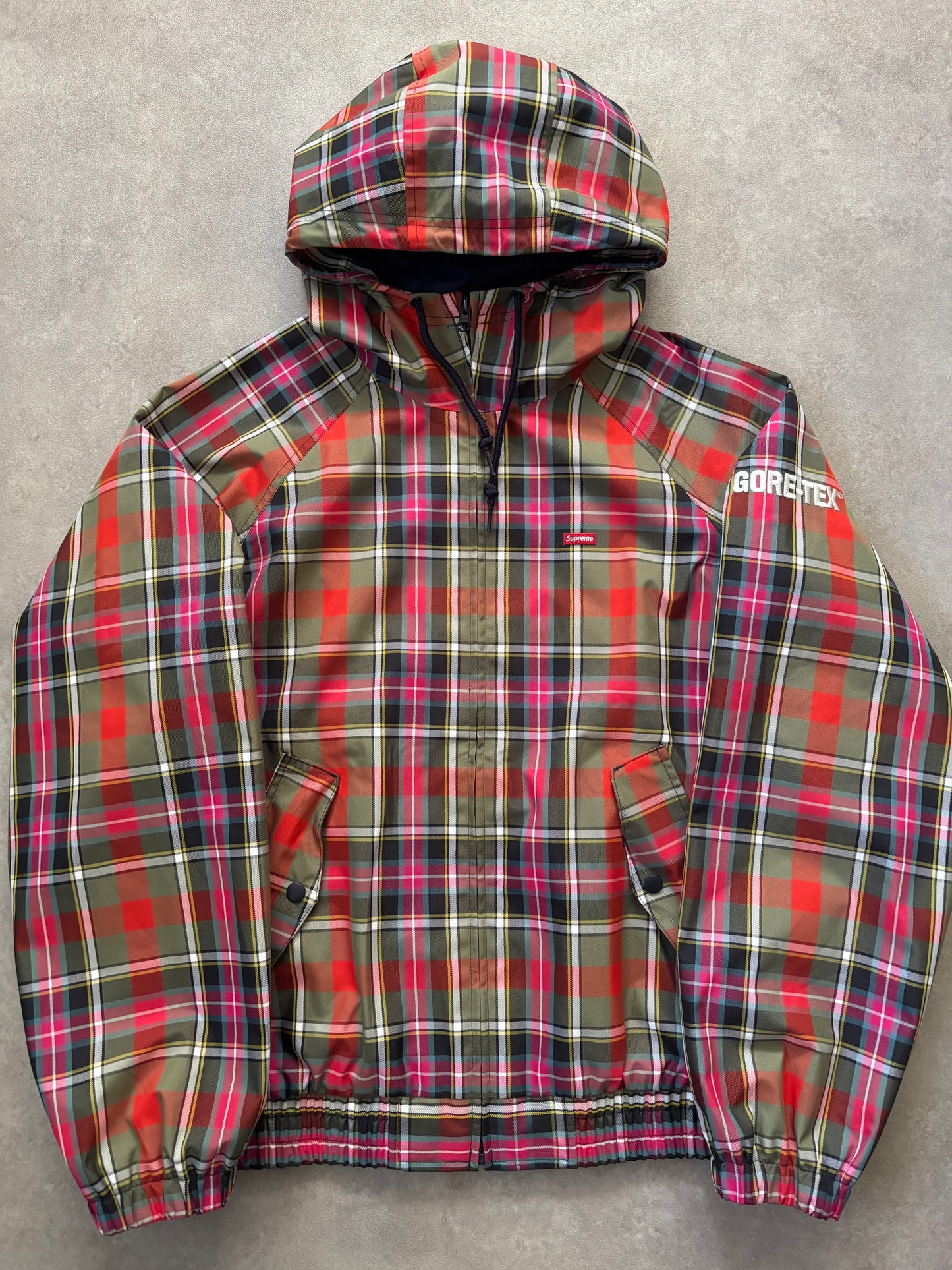 Supreme GORE-TEX Hooded Harrington Jacket (Str. L)