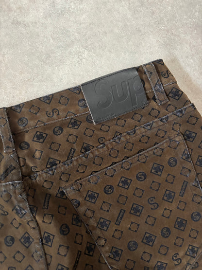 Supreme Flocked Loose Fit Jean (Str. 34)