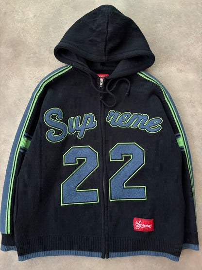 Supreme Sport Zip Up Hooded Sweater (Str. M)