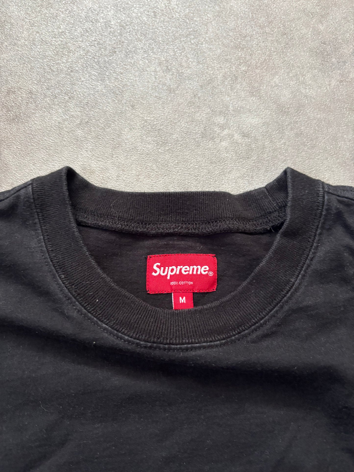 Supreme Vertical Logo Stripe L/S Top (Str. M)