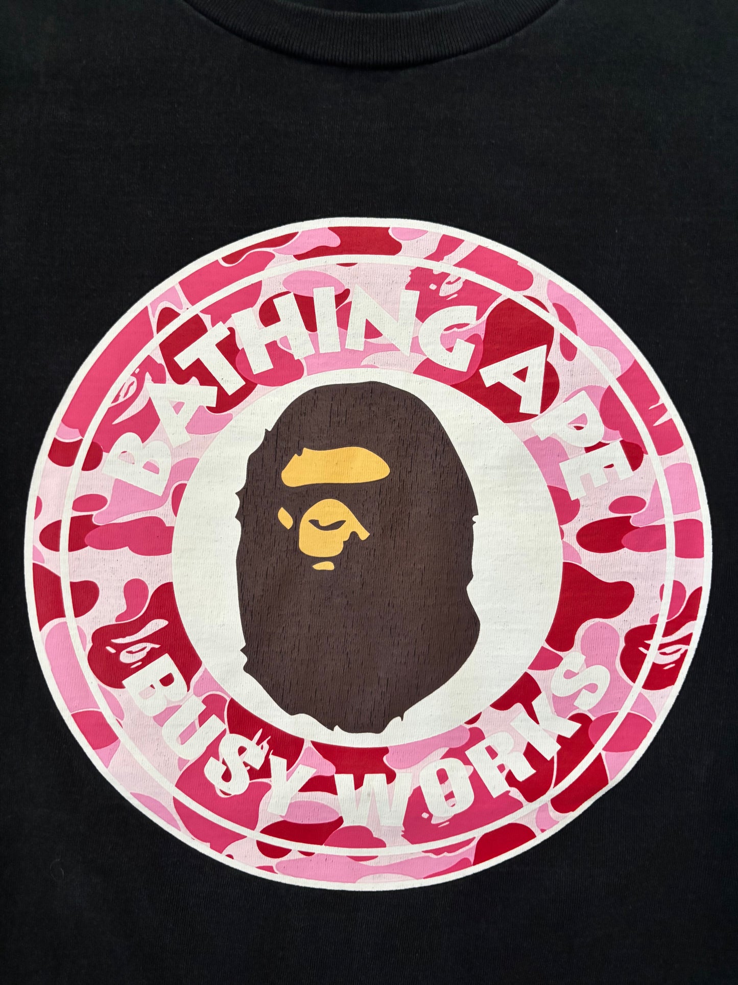 A Bathing Ape Pink Camo Busy Works (Str. M)
