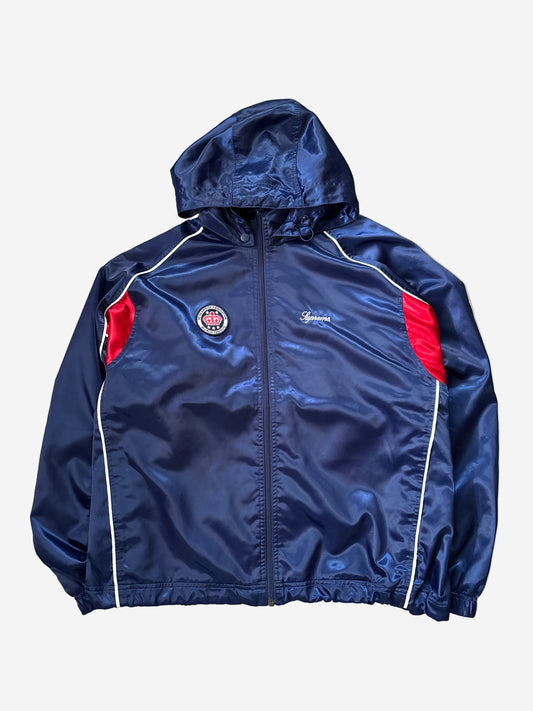 Supreme Satin Hooded Track Jacket (Str. M)