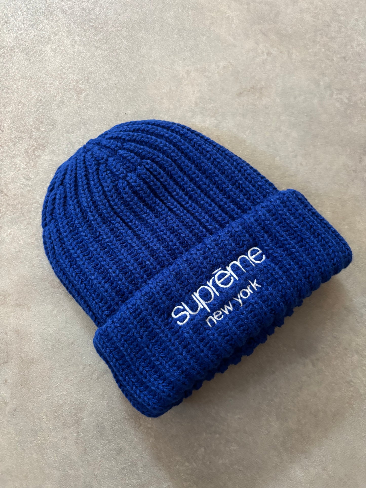 Supreme Chunky Ribbed Beanie