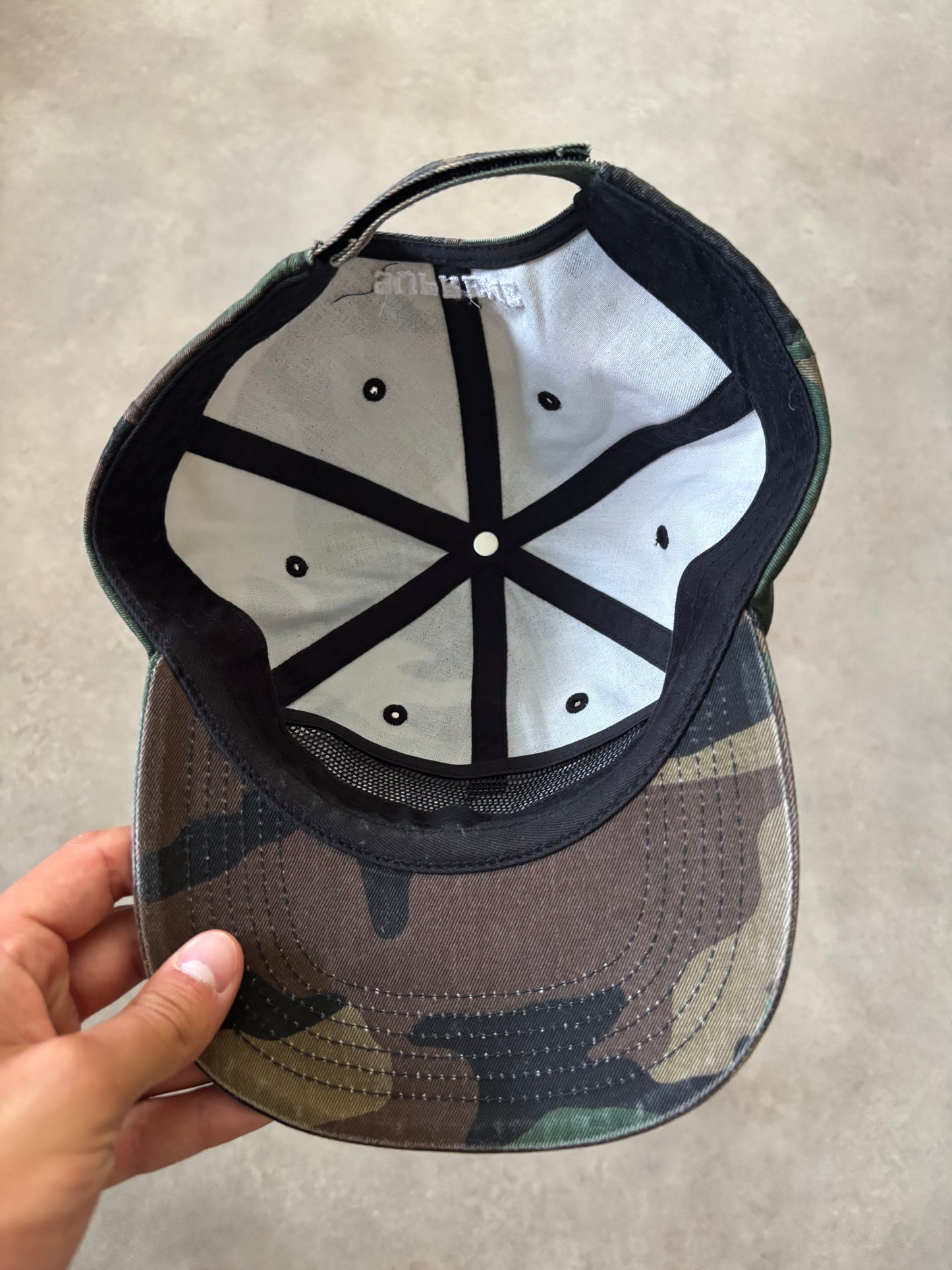 Supreme Embroidered Money Logo 6-Panel Hat