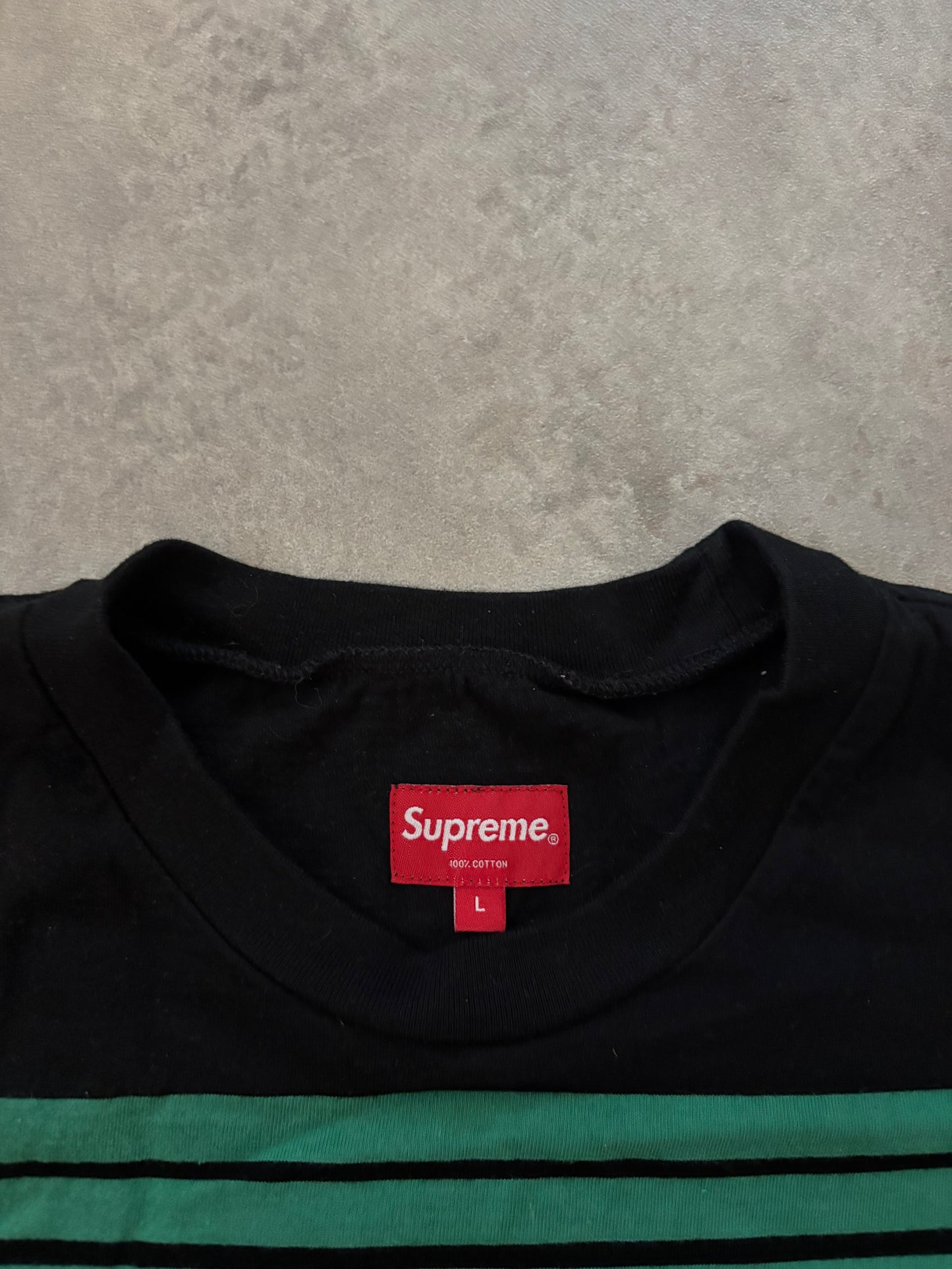 Supreme Fade Stripe L/S Top (Str. L)