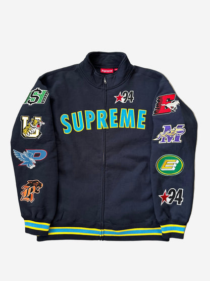 Supreme Mascots Zip Up Sweatshirt (Str. M)