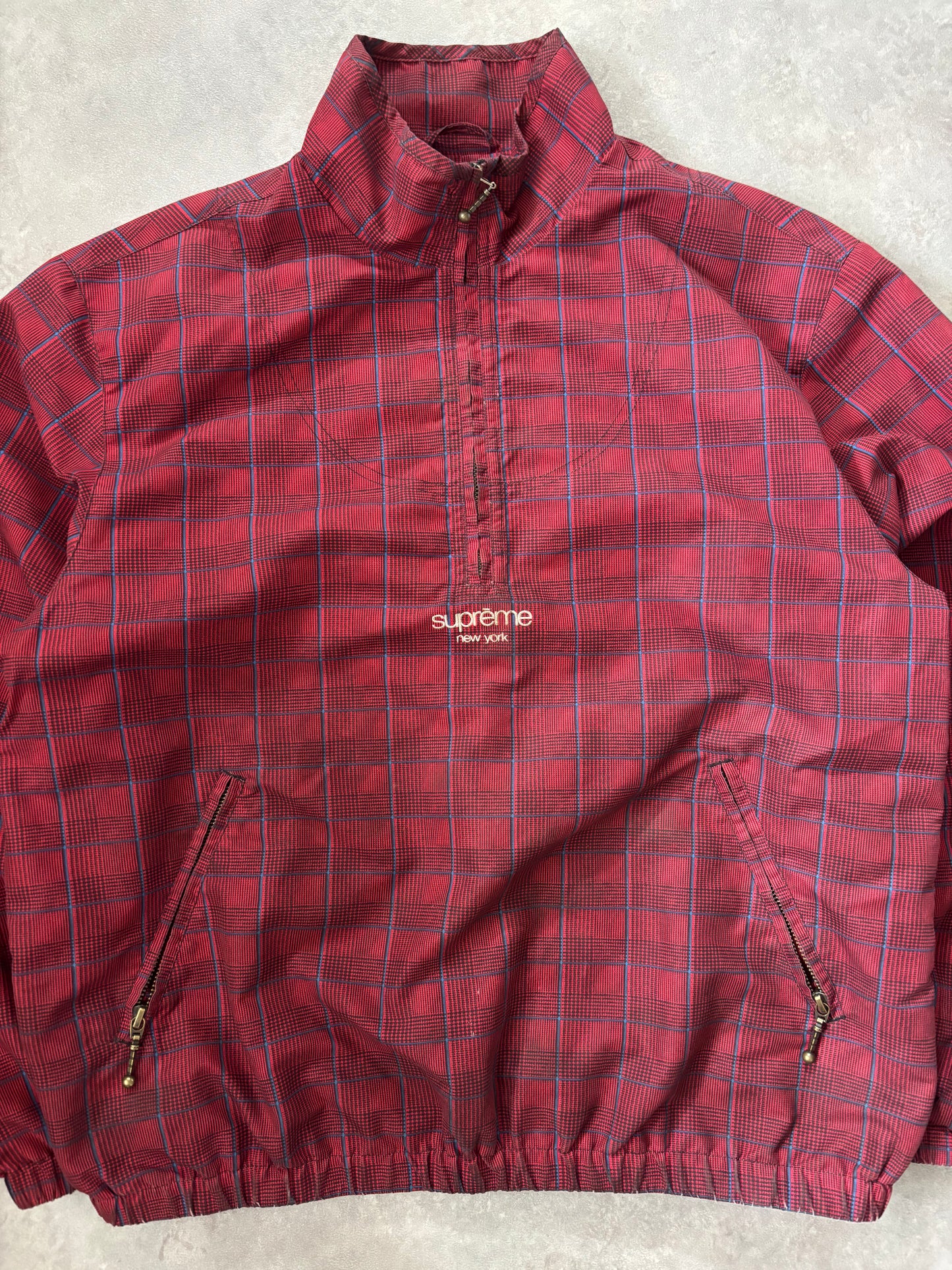 Supreme Track Half Zip Pullover (Str. M)