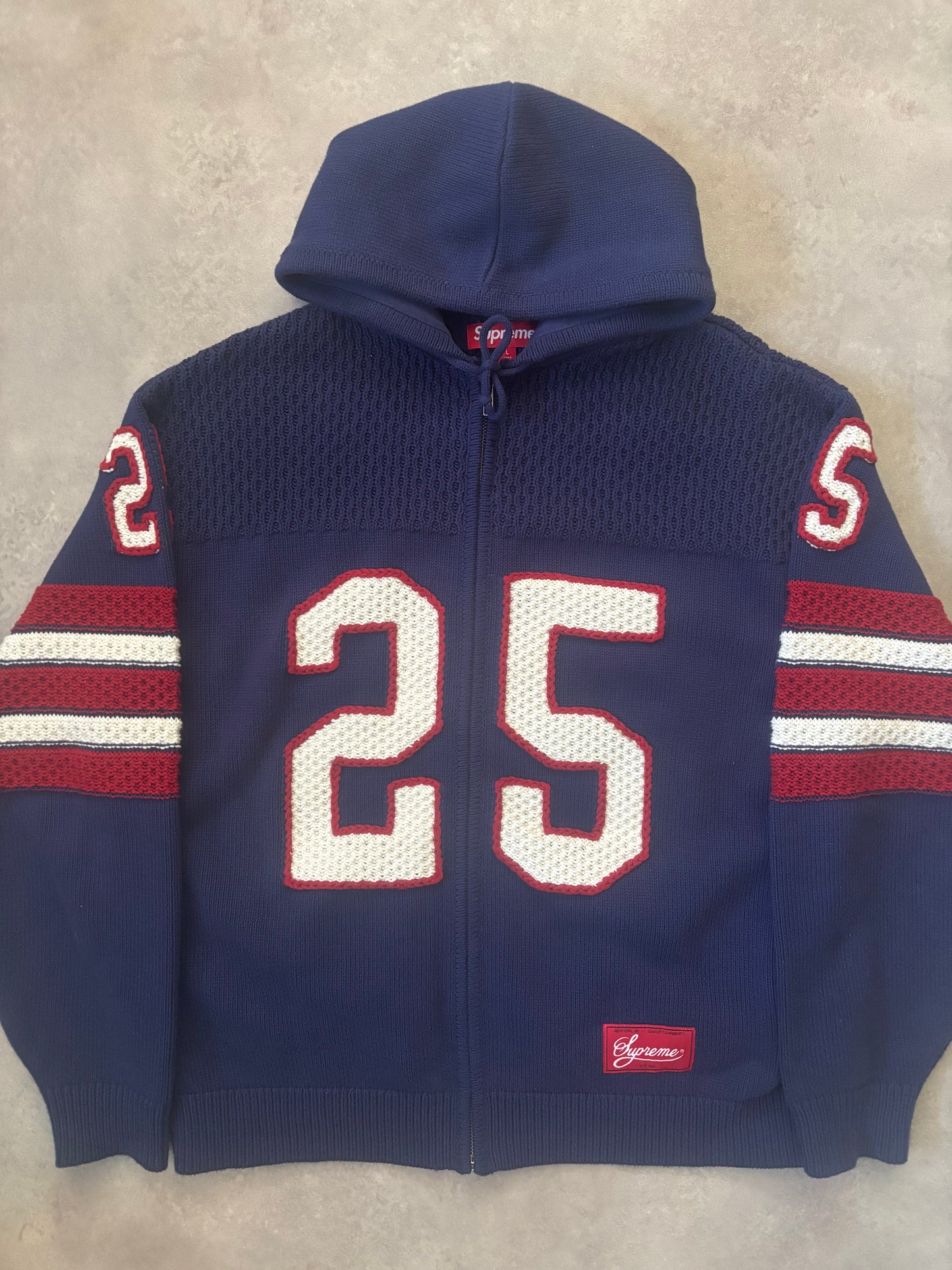 Supreme Sport Zip Up Hooded Sweater (Str. L)