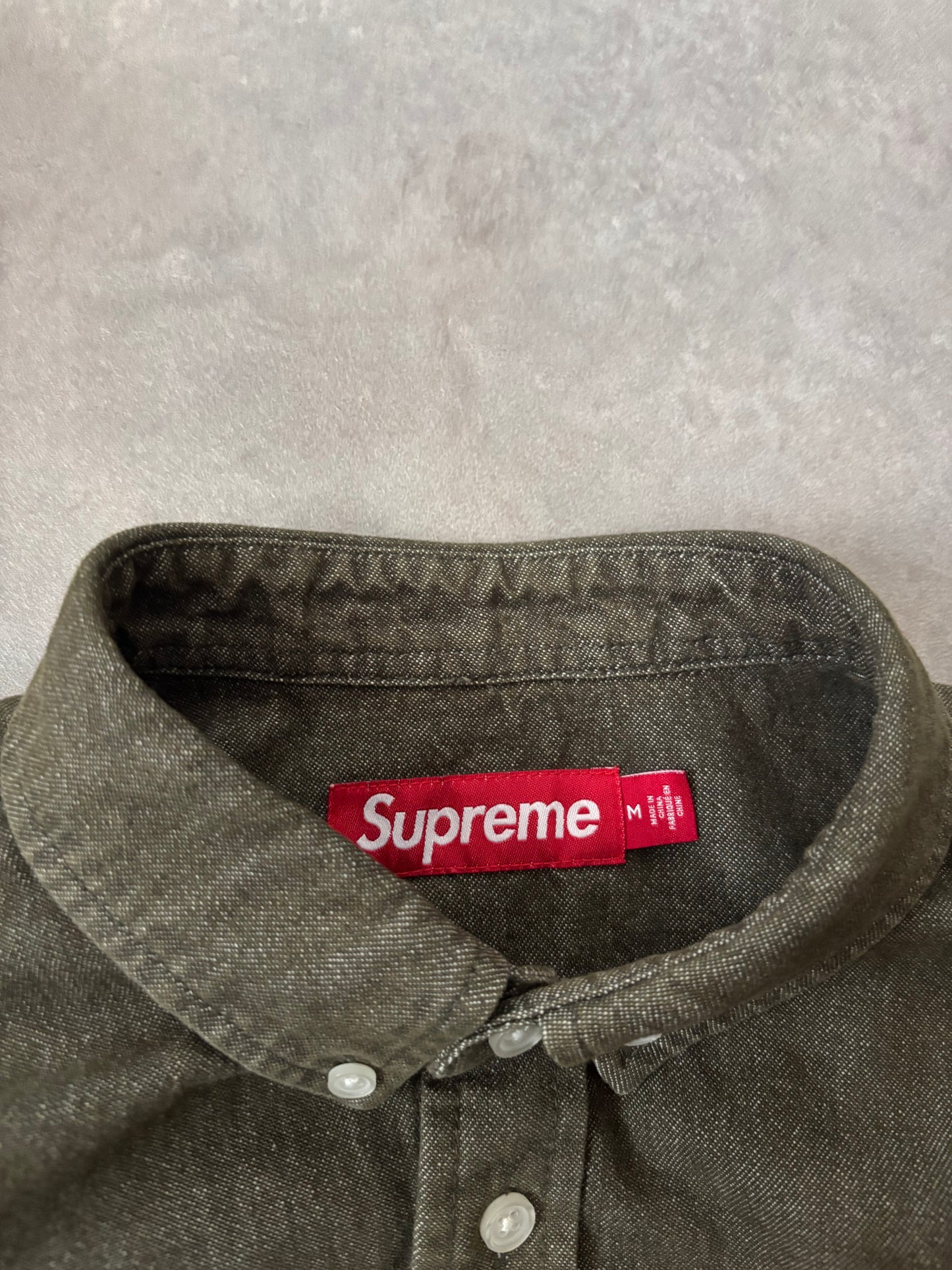 Supreme Denim Shirt (Str. M)