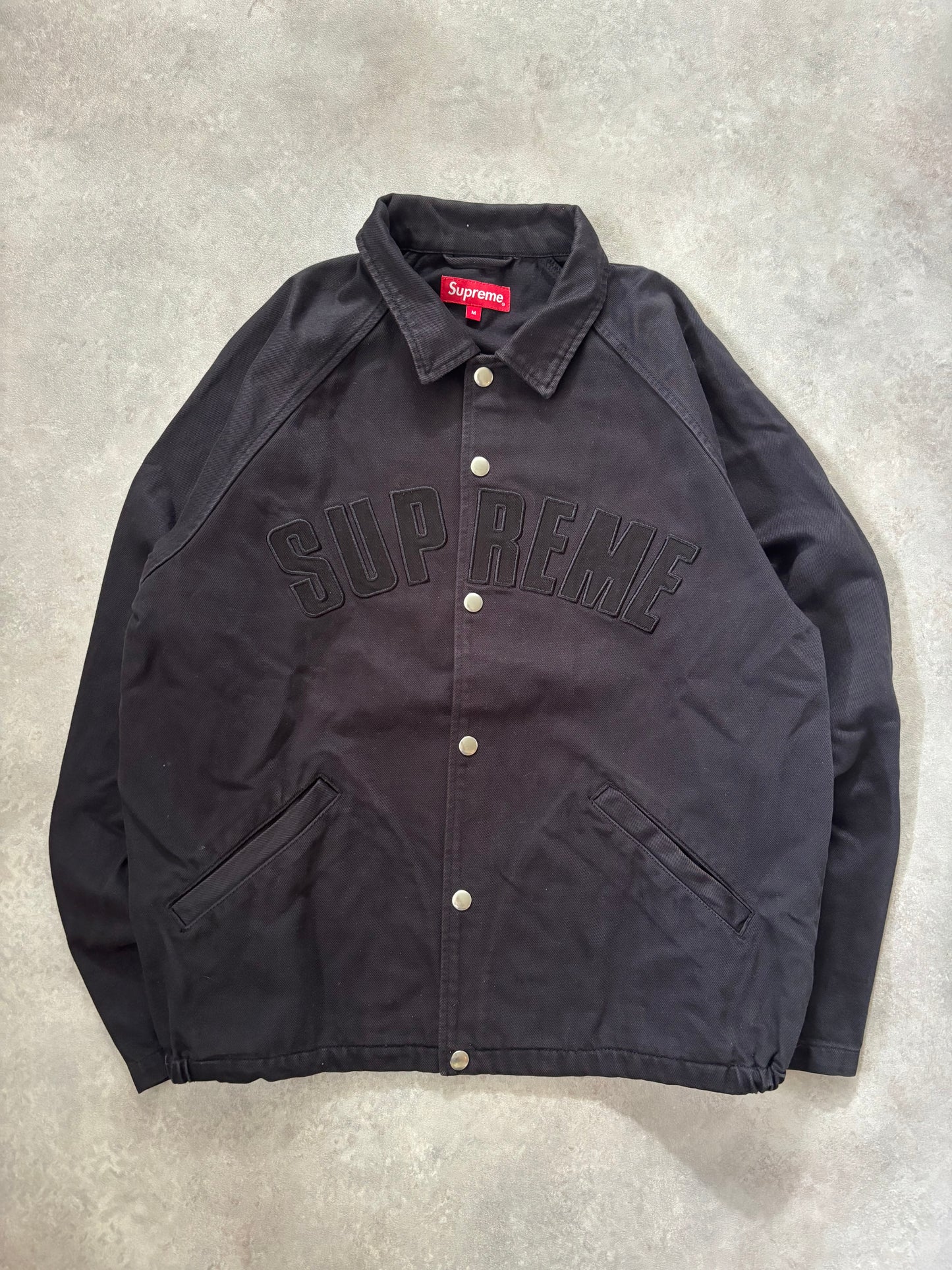 Supreme Snap Front Twill Jacket (Str. M)