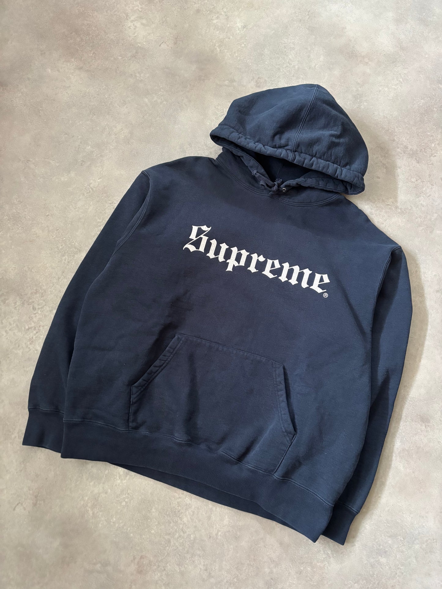 Supreme Washed Old English Hoodie (Str. M)
