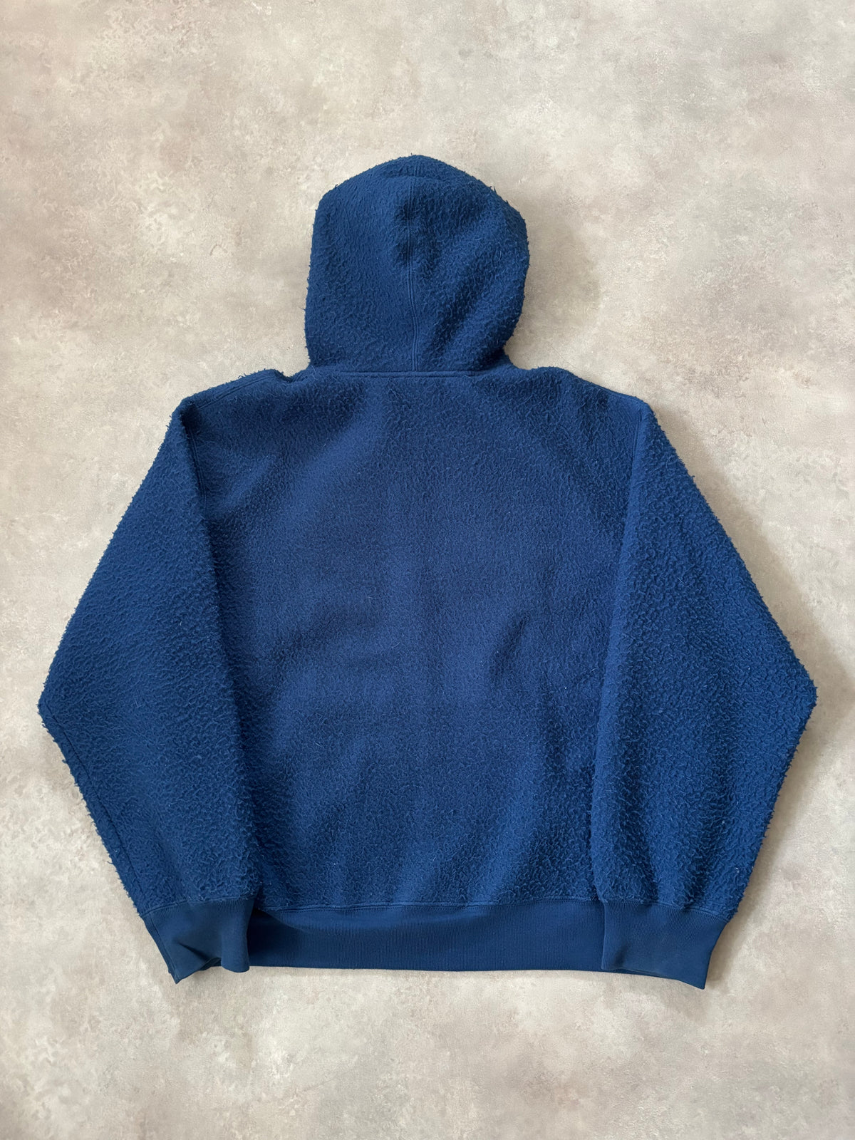 Supreme Pilled Zip Up Hooded Sweatshirt (Str. M)