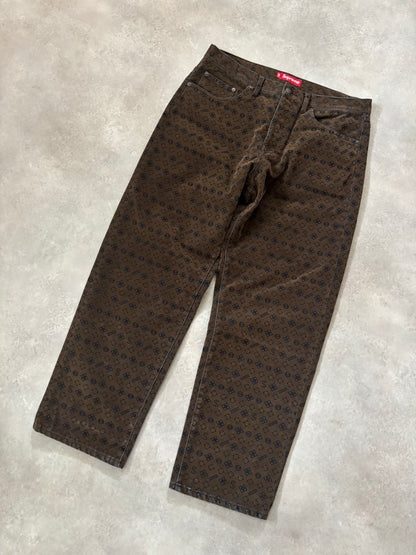 Supreme Flocked Loose Fit Jean (Str. 34)