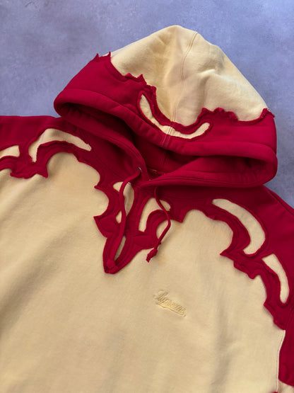 Supreme Western Cut Out Hooded Sweatshirt (Str. L)