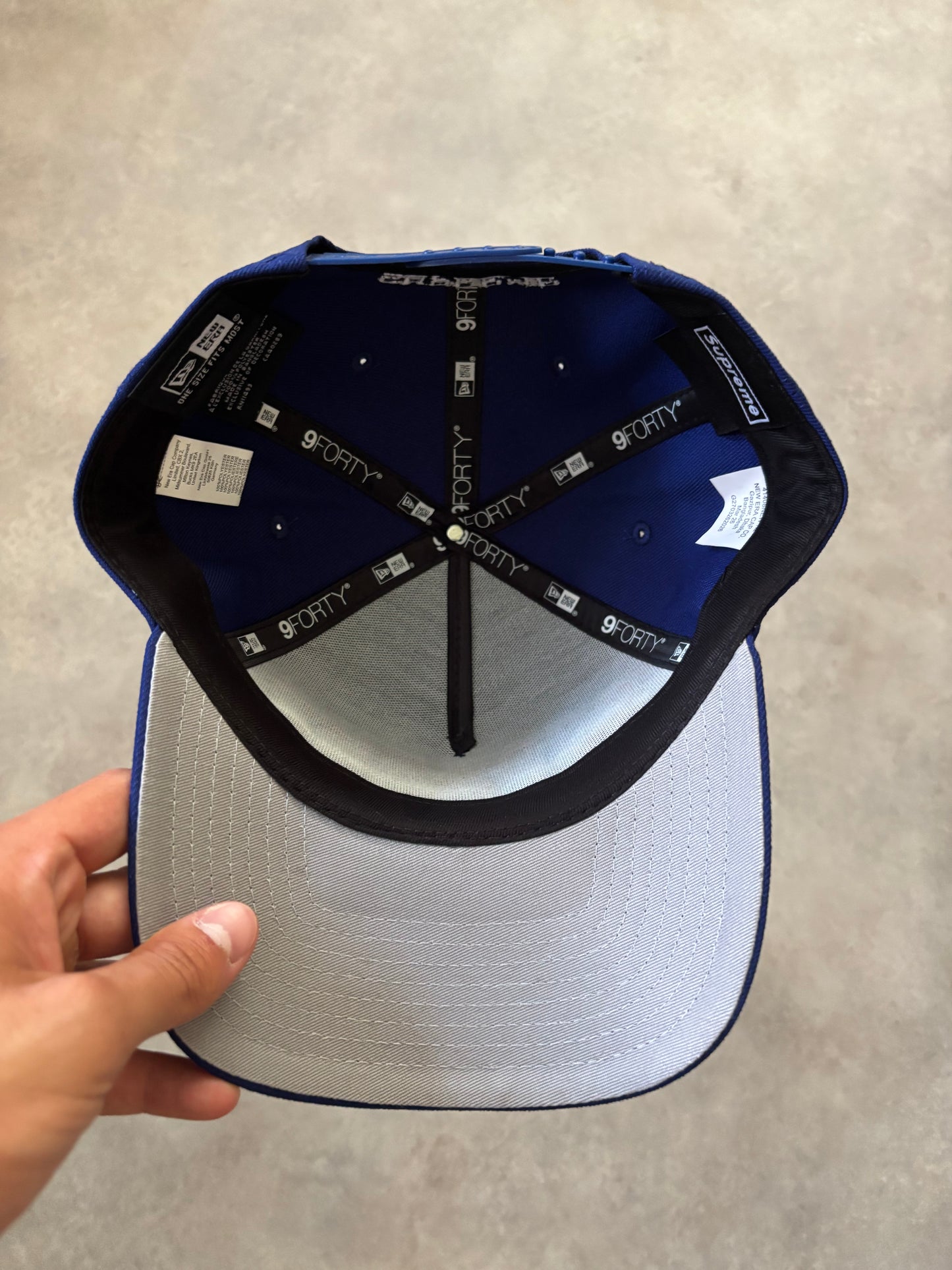Supreme Gothic New Era Fitted Cap