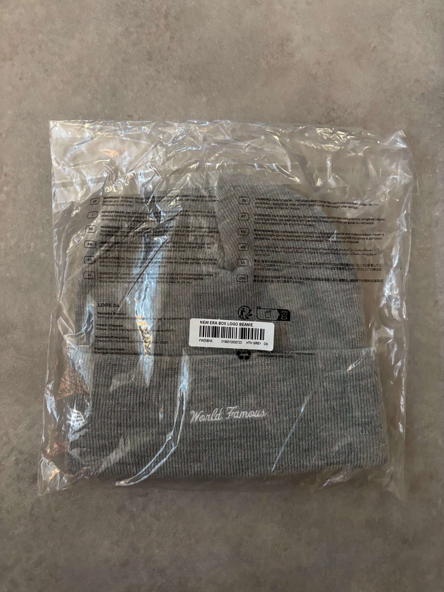 Supreme New Era Box Logo Beanie