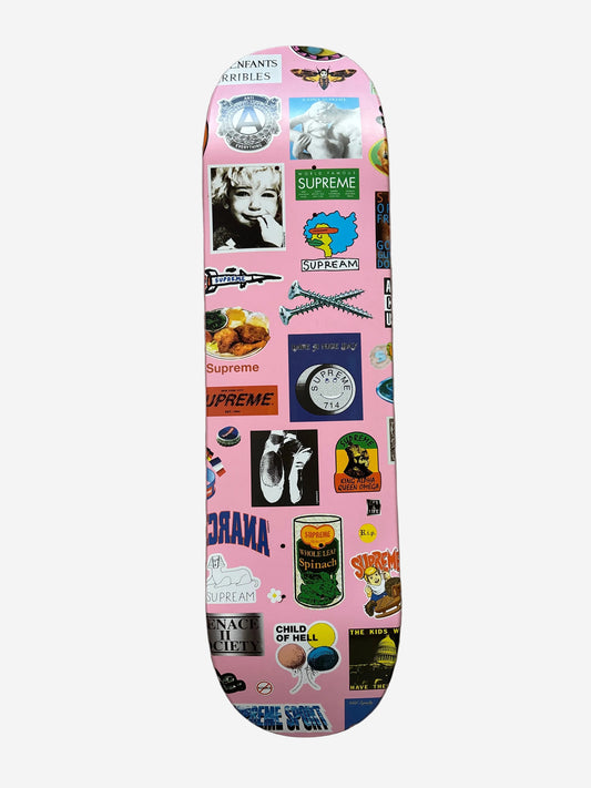 Supreme Stickers Skateboard Deck