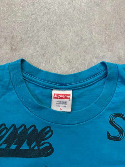 Supreme Multi Logo Tee (Str. L)