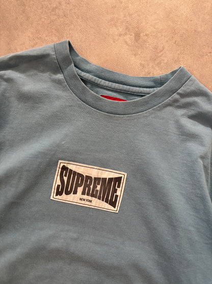 Supreme Woven Label L/S Top (Str. M)