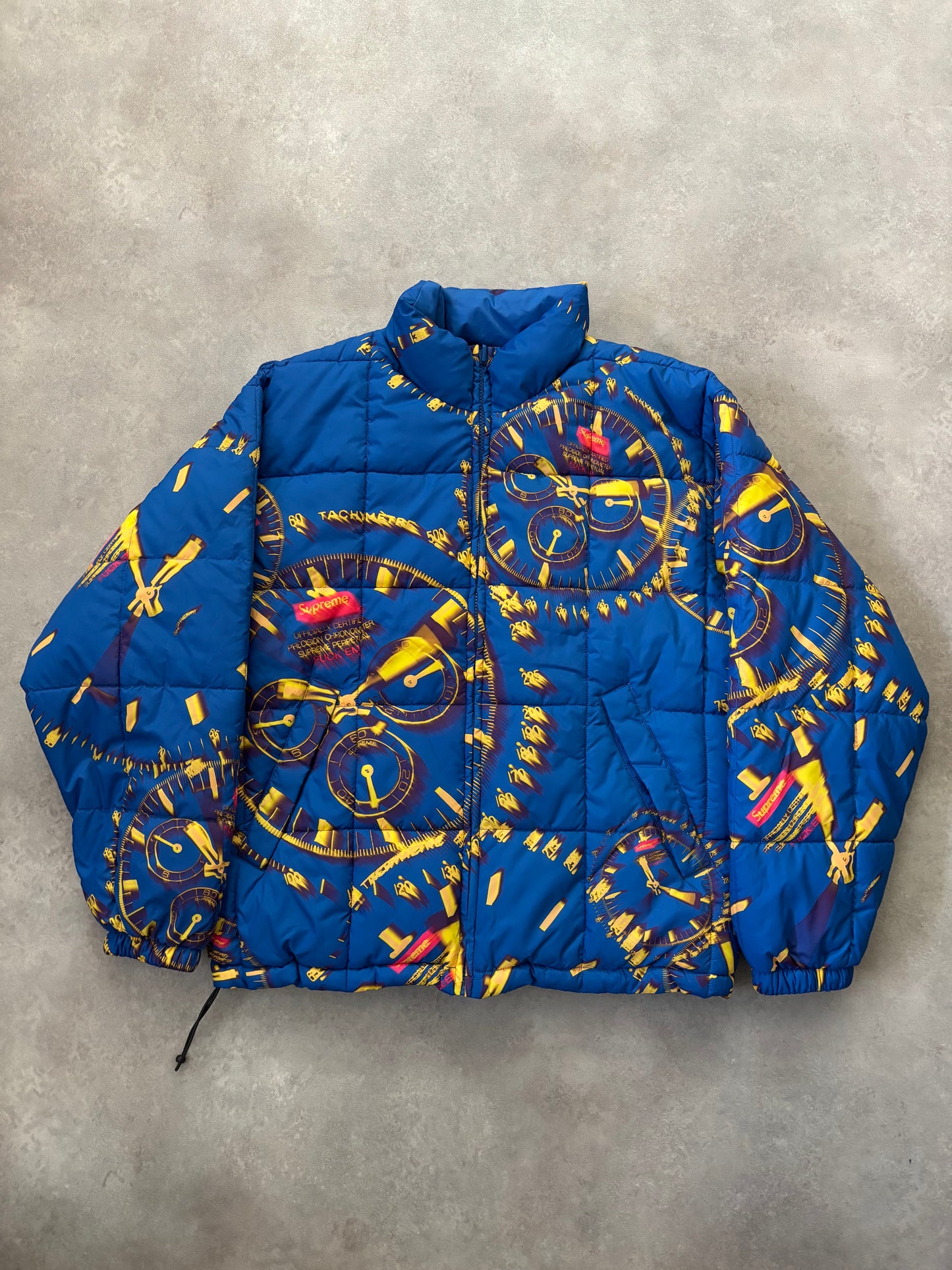 Supreme Watches Reversible Puffy Jacket (Str. S)