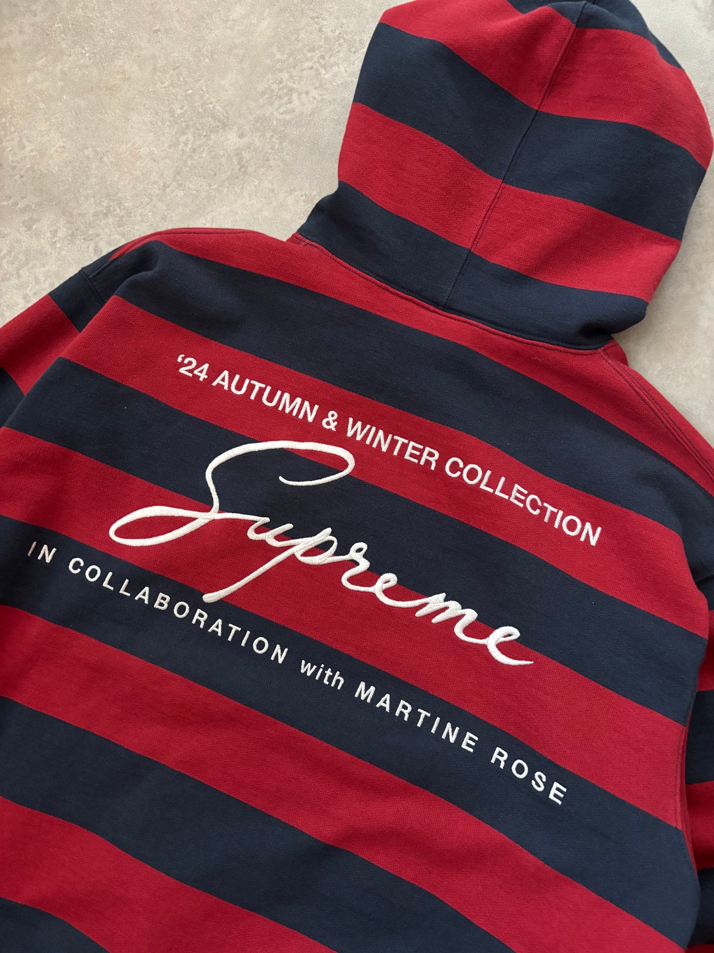 Supreme Martine Rose Hooded Sweatshirt (Str. M)