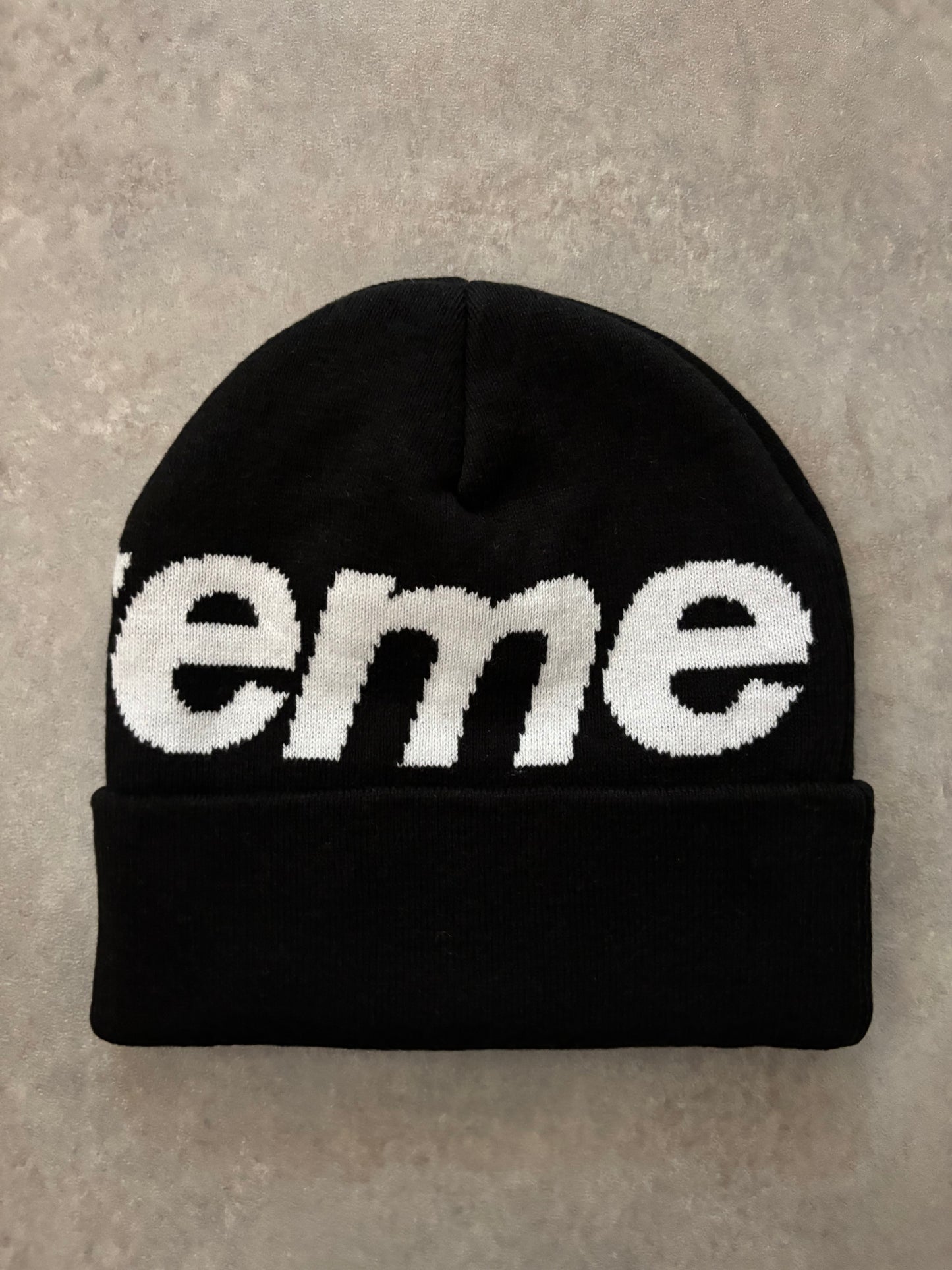 Supreme Big Logo Beanie