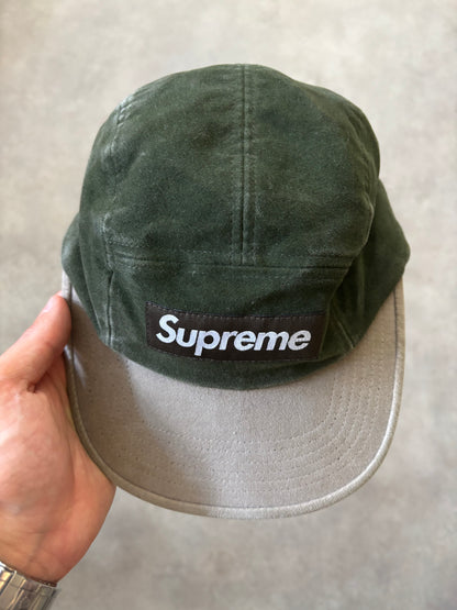 Supreme 2-Tone Moleskin Camp Cap