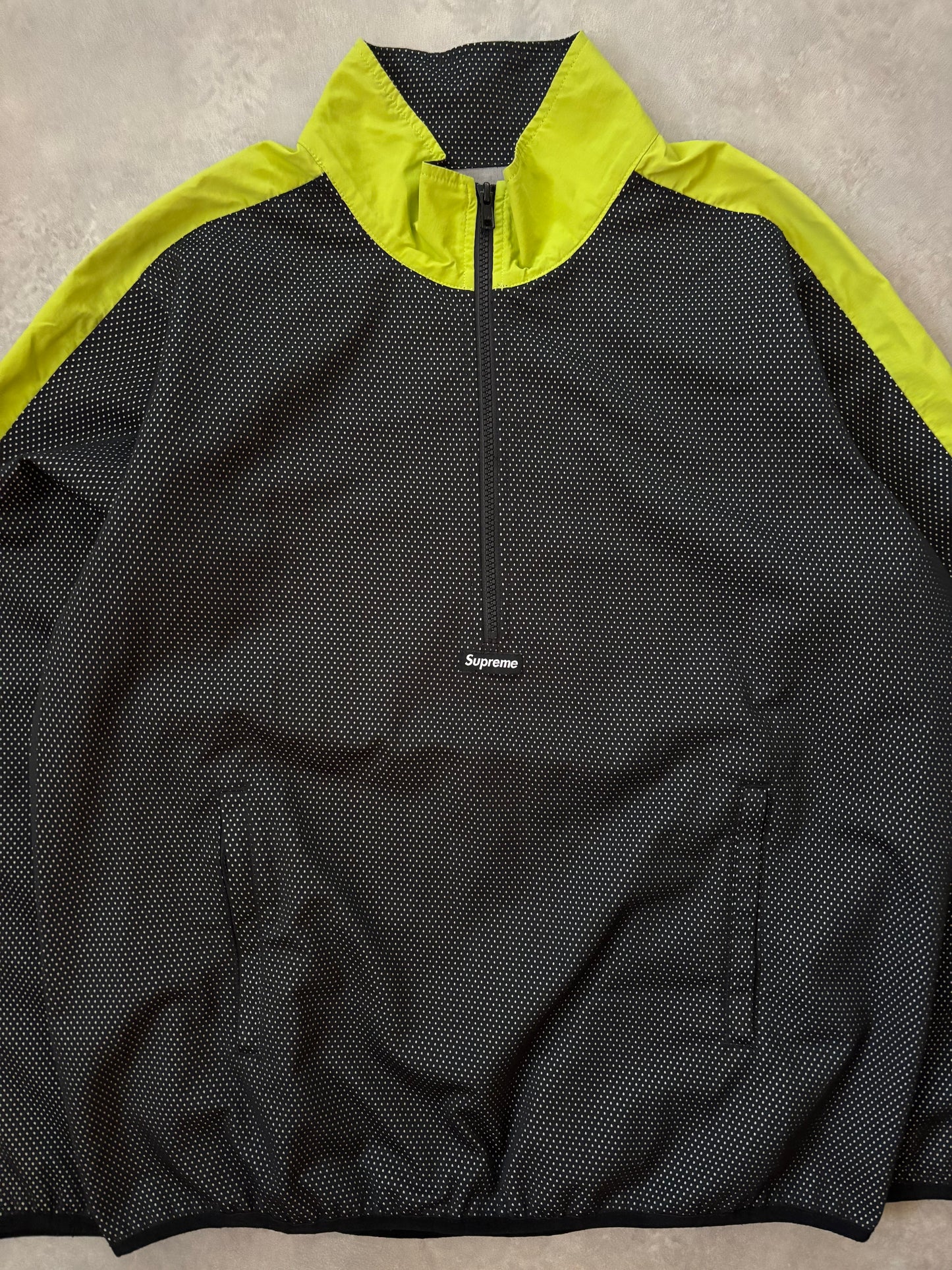Supreme Half Zip Track Jacket (Str. L)