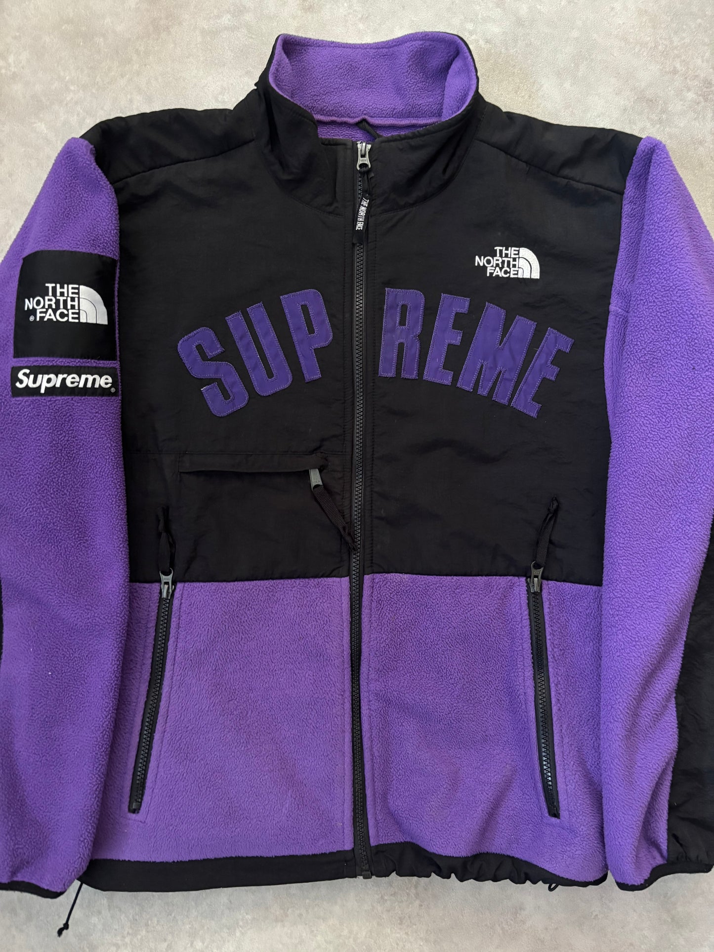 Supreme The North Face Arc Logo Denali Fleece Jacket (Str. M)
