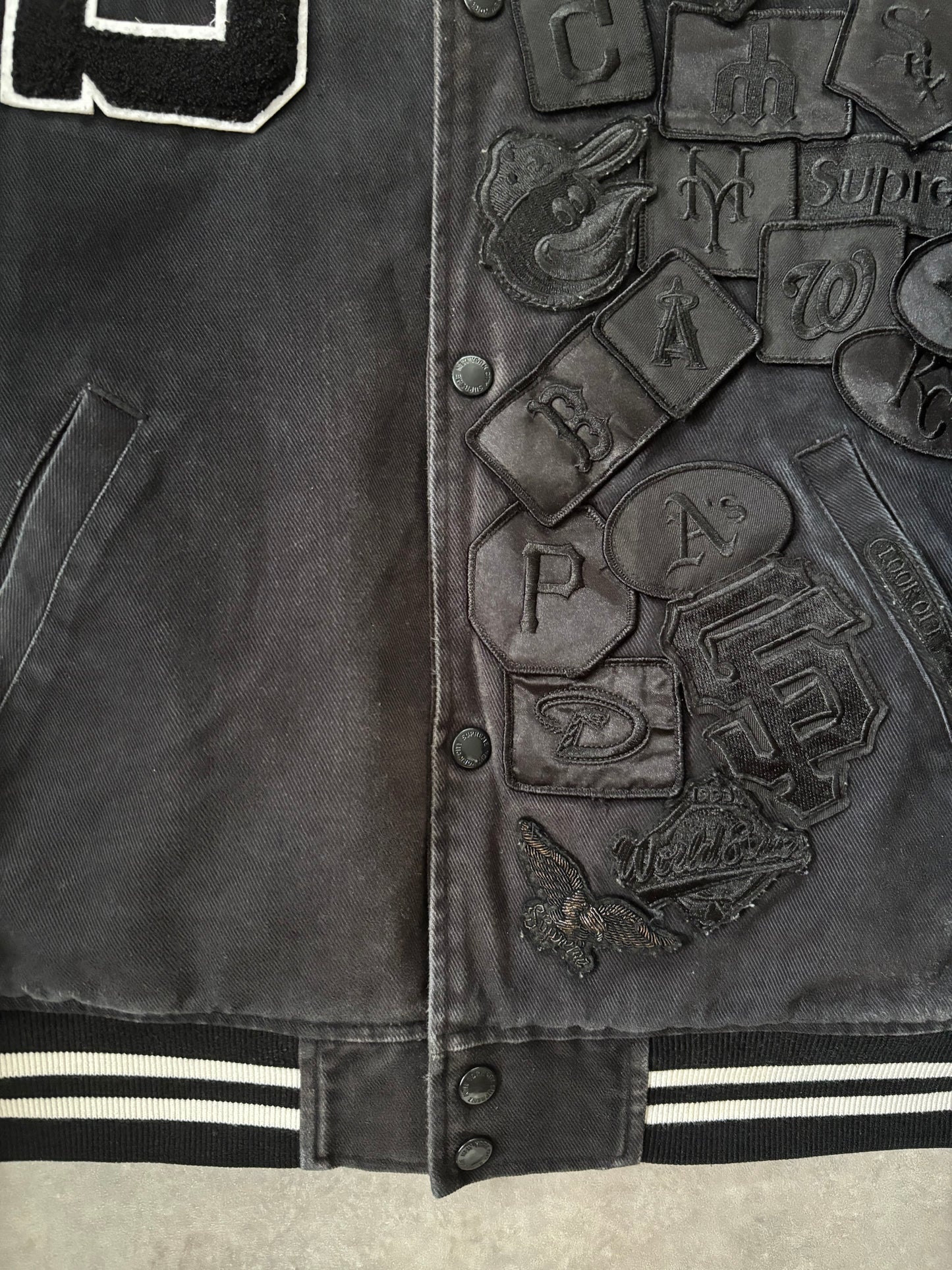 Supreme New Era MLB Varsity Jacket (Str. L)
