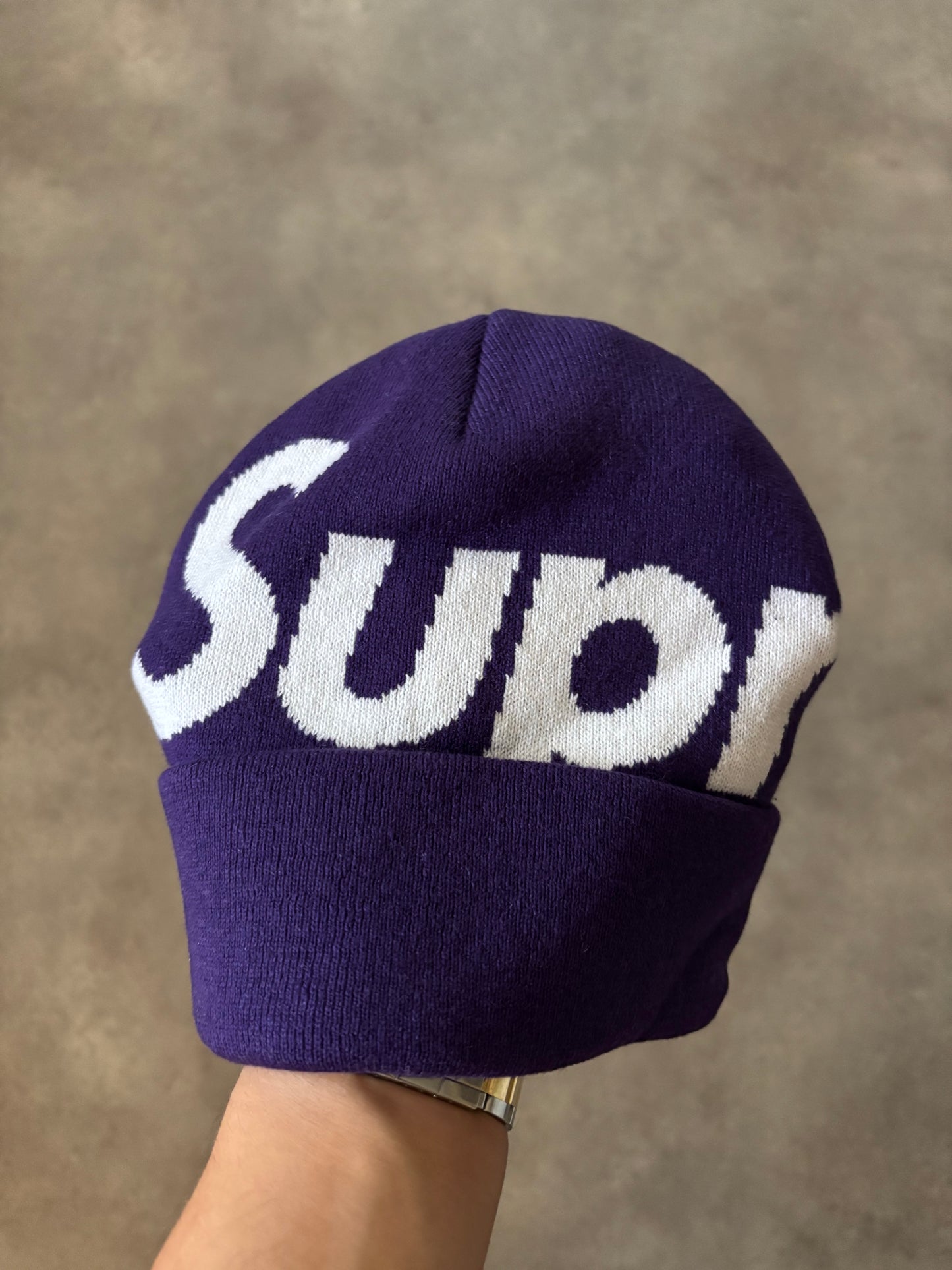 Supreme Big Logo Beanie
