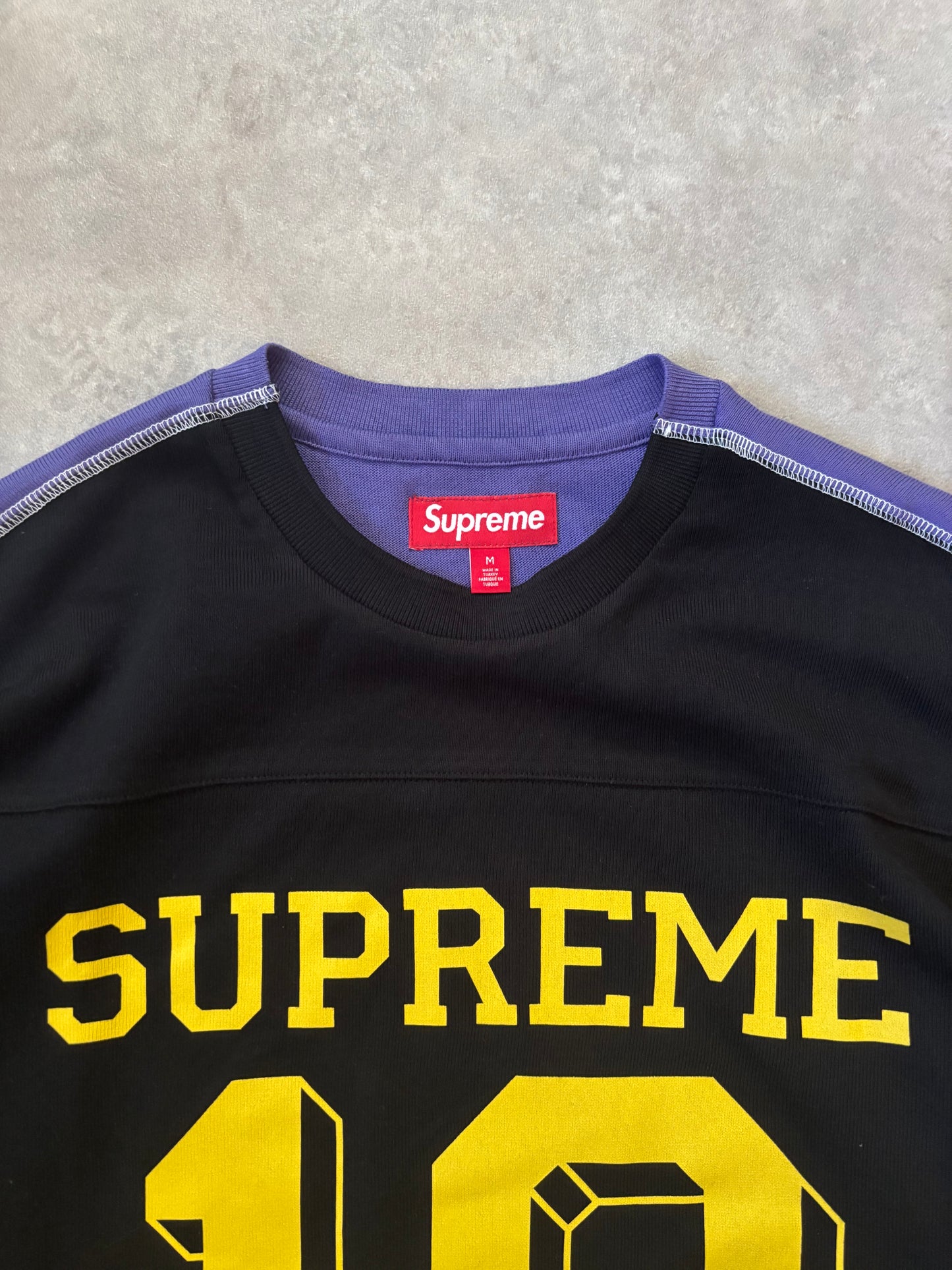 Supreme Split L/S Football Top (Str. M)