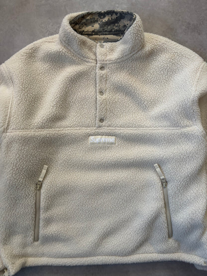 Supreme Polartec Shearling Reversible Pullover (Str. M)