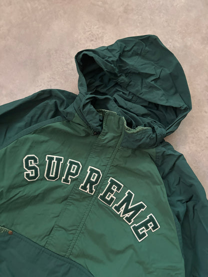 Supreme Court Half Zip Pullover Dark Green (Str. L)
