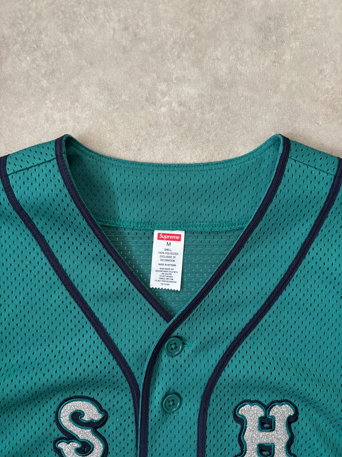 Supreme x Homerun Jersey Baseball Jersey (Str. M)