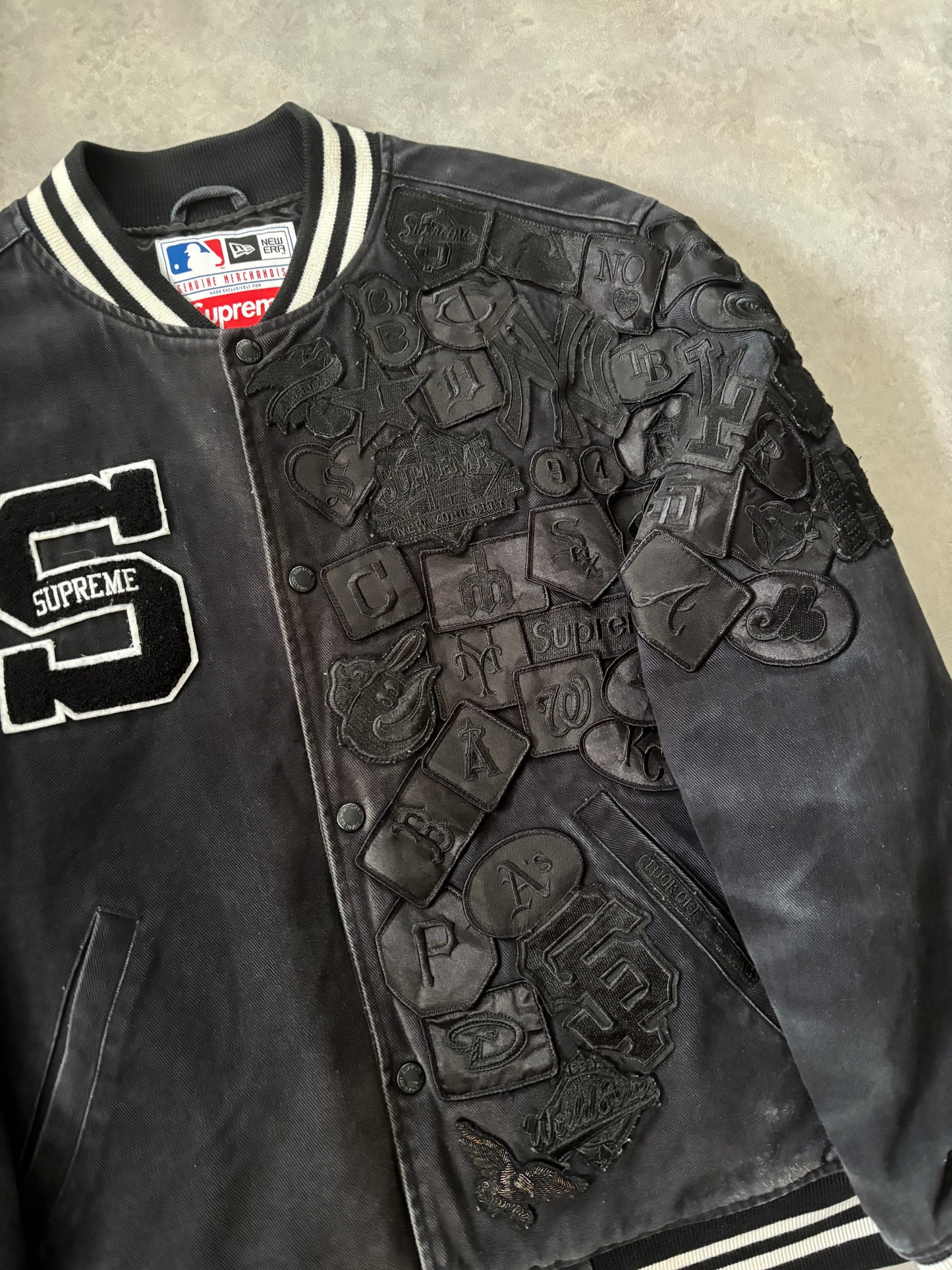 Supreme New Era MLB Varsity Jacket (Str. L)