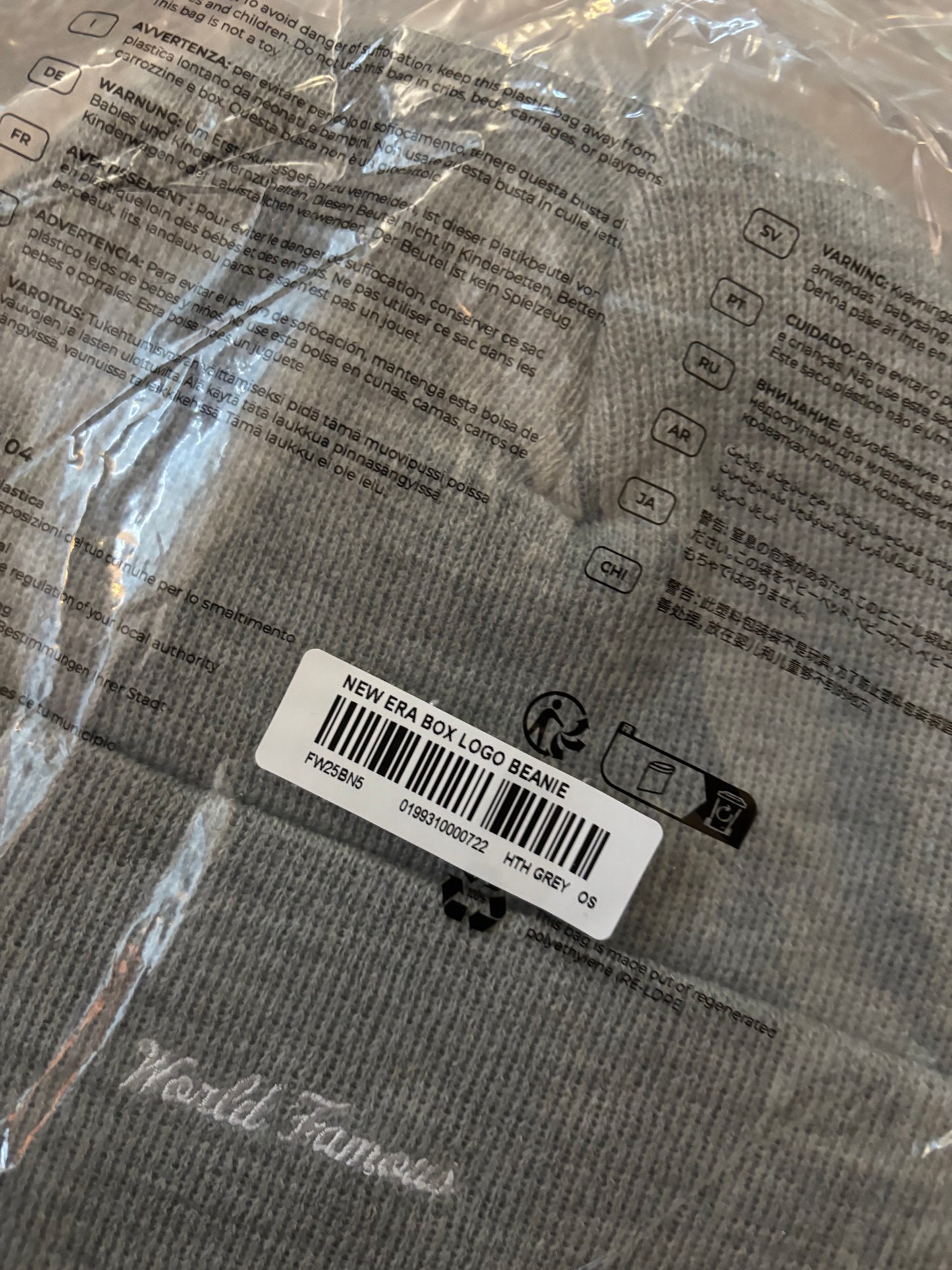 Supreme New Era Box Logo Beanie