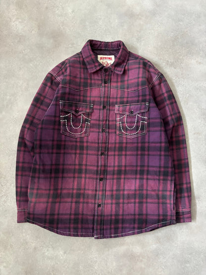 Supreme True Religion Quilted Lined Plaid Flannel (Str. M)