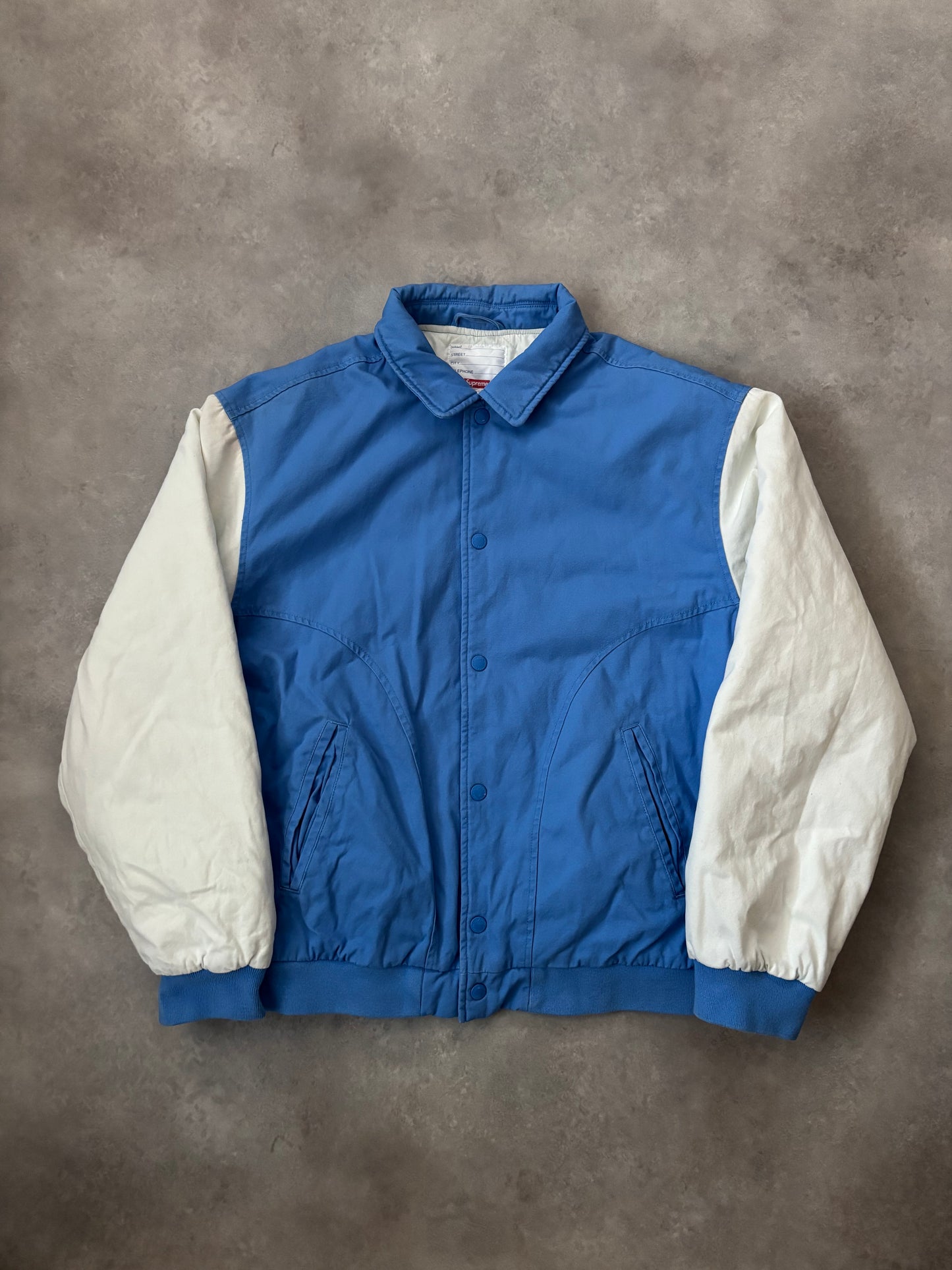 Supreme Twill Varsity Varsity Jacket (Str. L)