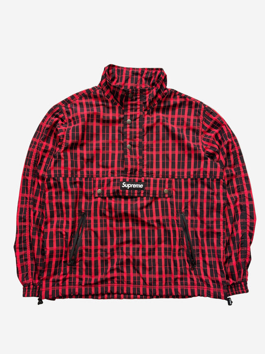 Supreme Nylon Plaid Pullover (Str. M)